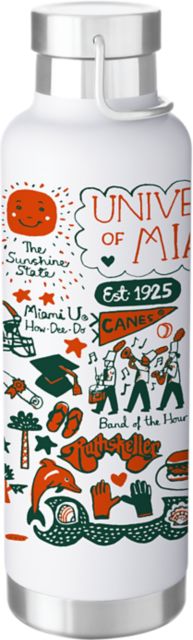 Miami Hurricanes 24 oz Bottle