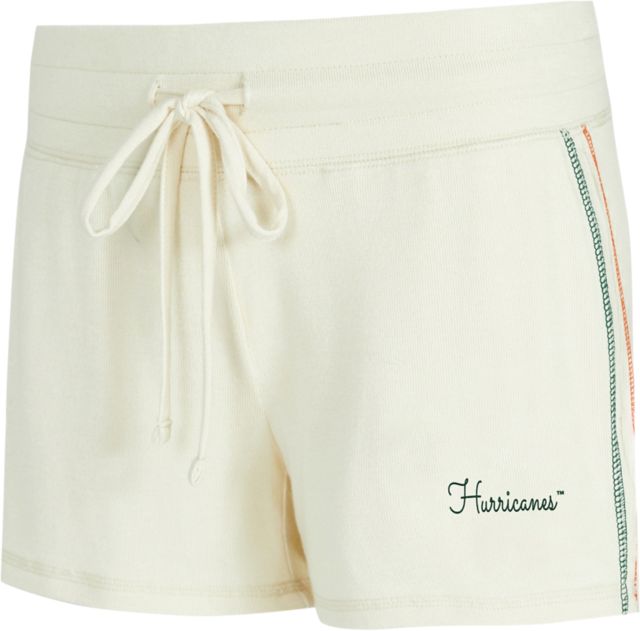 Miami Hurricanes Women's Kaki Shorts