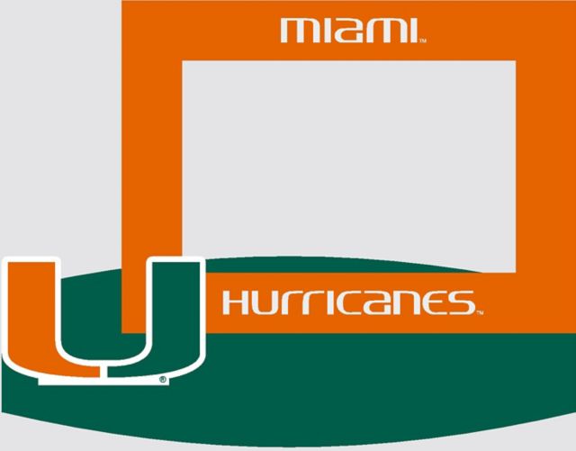 University of Miami 4'' x 6'' Standee Frame