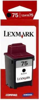 INK CART LEXMARK 75 BLK