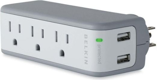 SURGE BELKIN 3 AC 2 USB 918J