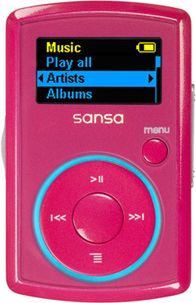 SANDISK SANSA CLIP 2GB PINK