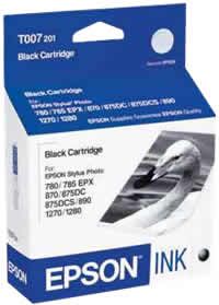 INK CART EPSON T007201 BLK
