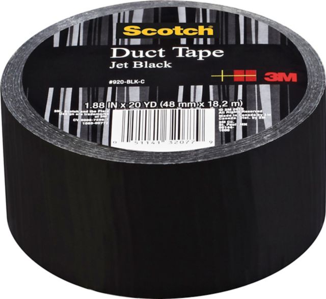 DUCT TAPE 1.88INCH X 20 YARD BLACK