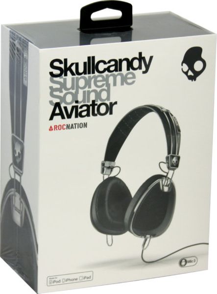 Skullcandy Aviator Headphones Black