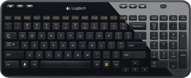 KEYBOARD LOG K360 WRLS BLK