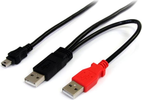 CABLE USB A to Mini B 3ft.