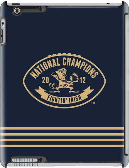 NC09V3 National Champions iPad Case