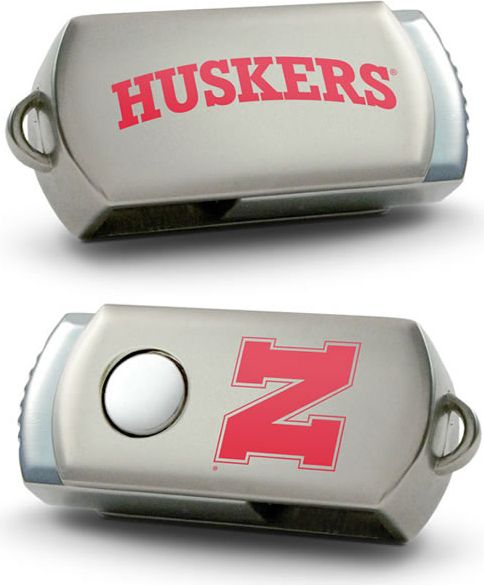Nebraska Huskers 8GB Twist USB Drive