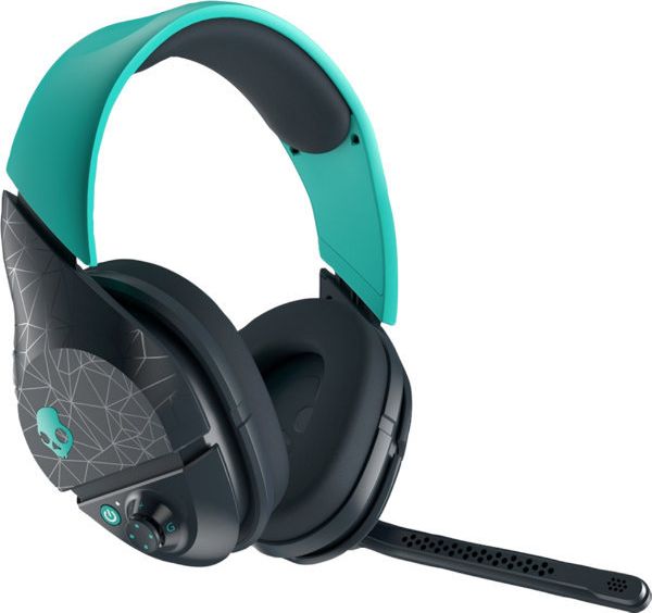 Skullcandy PLYR 2 Gaming Headphones with Boom Mic Teal - ONLINE ONLY