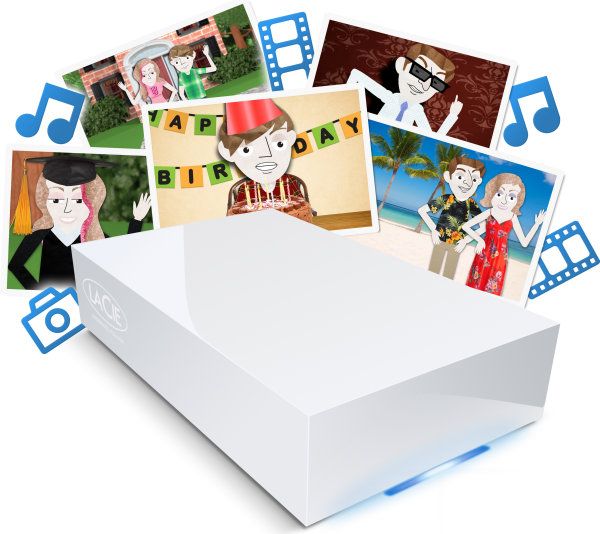 LaCie Cloudbox 3TB Drive - ONLINE ONLY