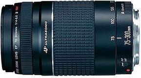 Canon Zoom Telephoto EF 75-300mm f/4-5.6 III USM - ONLINE ONLY