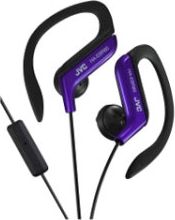 JVC Sport earclip with Mic and Remote Silver - ONLINE ONLY