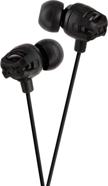 JVC In-Ear Headphones with Mic  Black - ONLINE ONLY