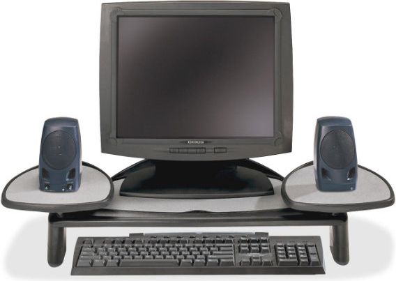Kensington Flat Panel Monitor Stand Black - ONLINE ONLY