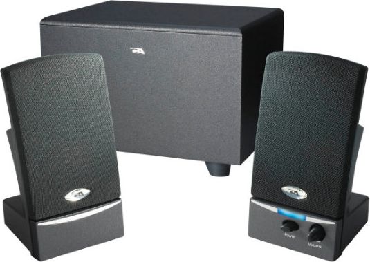 Cyber Acoustics 2.1 Black OEM Subwoofer System - ONLINE ONLY