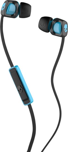EARBUD SMOKIN2 SKULL BLK/ BLU