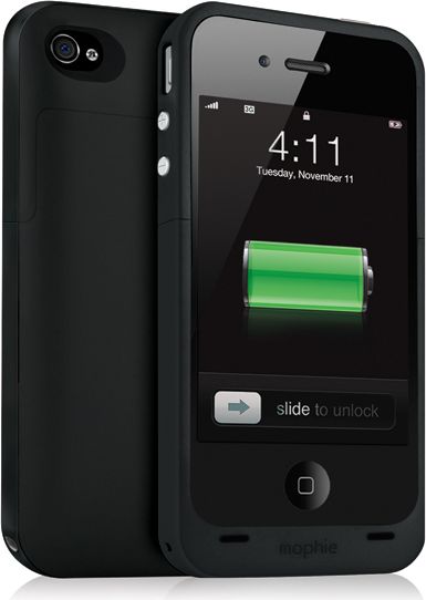 Mophie Juice Pack Air for  iPhone 4/4S in Red - ONLINE ONLY