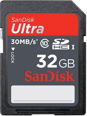SDHC CARD SANDISK 32 GB