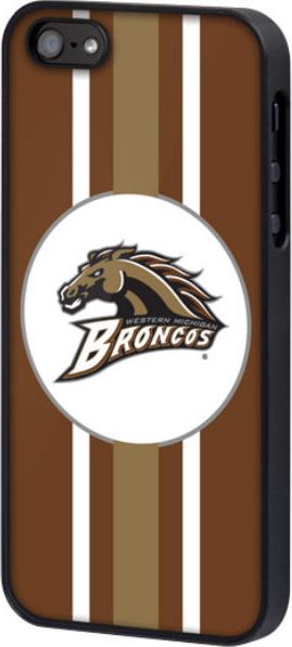 CASE IPHONE 5/5S STRIPE Western Michigan University