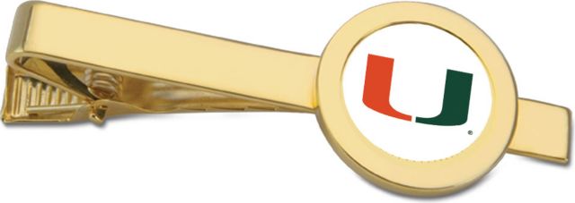 CSI Gold Tie Bar With Colored Medallian - ONLINE ONLY