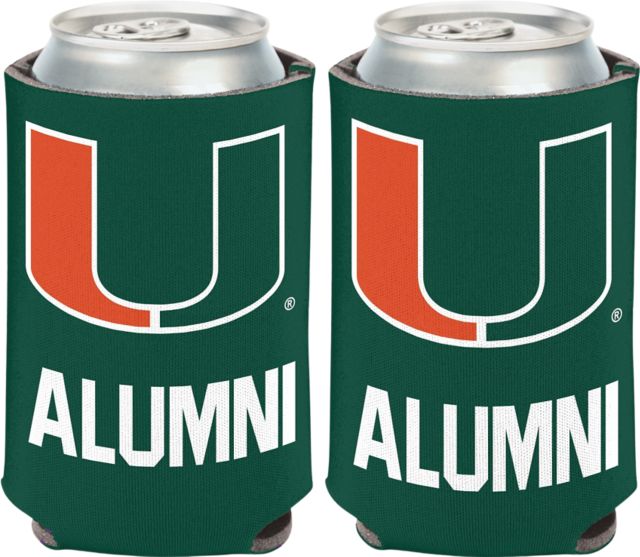 Miami Hurricanes 12 oz. Alumni Can Cooler