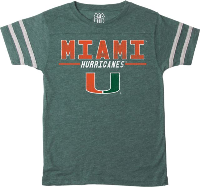Miami Hurricanes Boys Backfield Short Sleeve T-Shirt