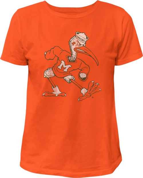 Miami Hurricanes Women's Vintage Short Sleeve T-Shirt