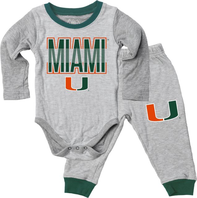 University of Miami Infant Boys' Hopper Set