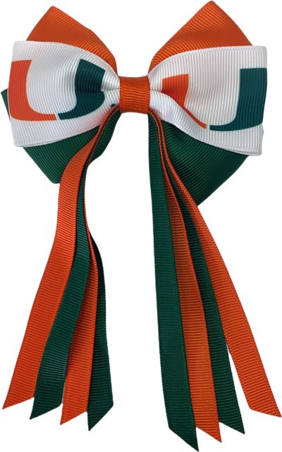 Miami Hurricanes Youth Mini Bow