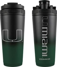 Miami Hurricanes 26 oz Ice Shaker