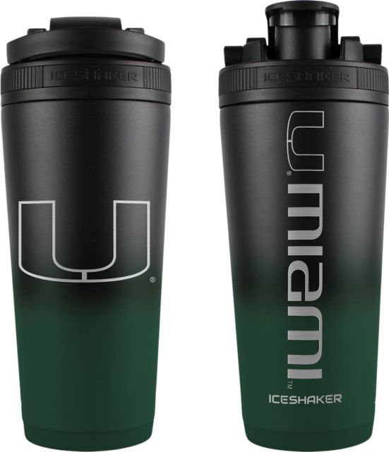 Miami Hurricanes 26 oz Ice Shaker