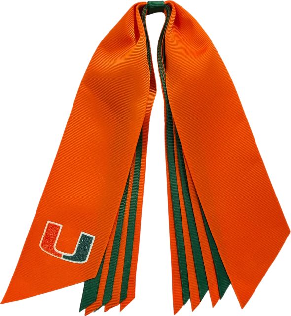 Miami Hurricanes Pony Streamer