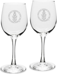 Set of 2 White Wine Glass - 12 oz- ONLINE ONLY