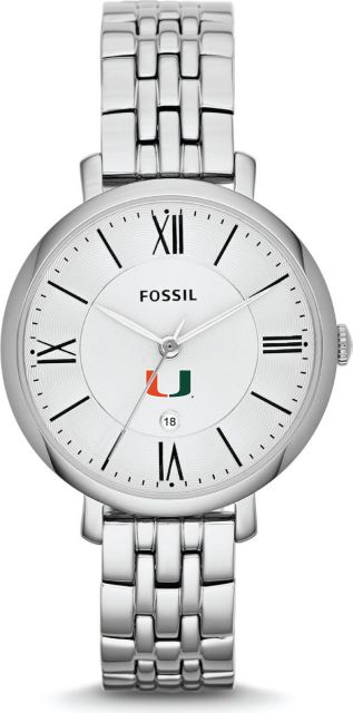 Fossil Ladies Jacqueline Three-Hand Stainless Steel Watch - ONLINE ONLY