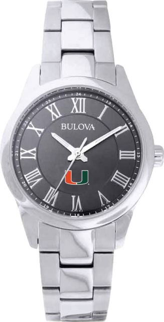 Bulova Ladies' Gun Metal Watch - ONLINE ONLY
