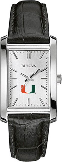 Bulova Ladies' Silver and Leather Watch - ONLINE ONLY