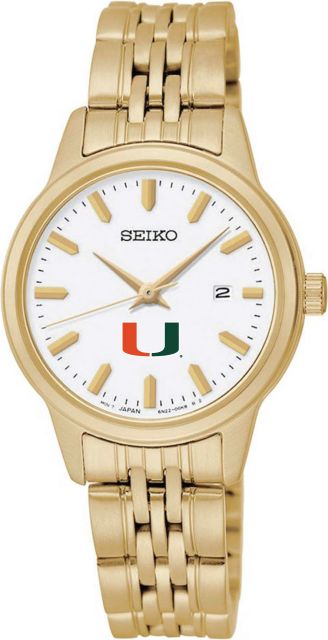 Seiko Ladies' Gold 28 mm Watch - ONLINE ONLY