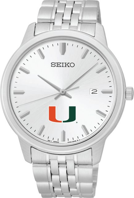 Seiko Men's Silver 41.5 mm Watch - ONLINE ONLY