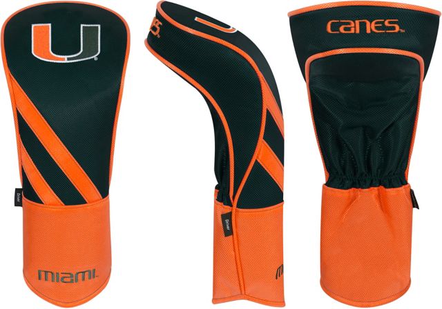 University Of Miami Driver Headcover - ONLINE ONLY