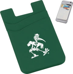 Miami Hurricanes Silicone Card Wallet