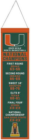 8X32 WOOL BANNER 2/MLTCO/    .