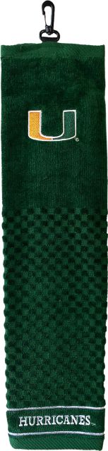 Miami Hurricanes Golf Towel