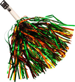 Miami Hurricanes Short Stick Shimmer Pom
