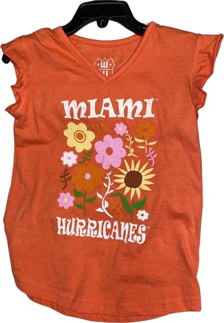 University of Miami Toddler Girl's Short Sleeve T-Shirt