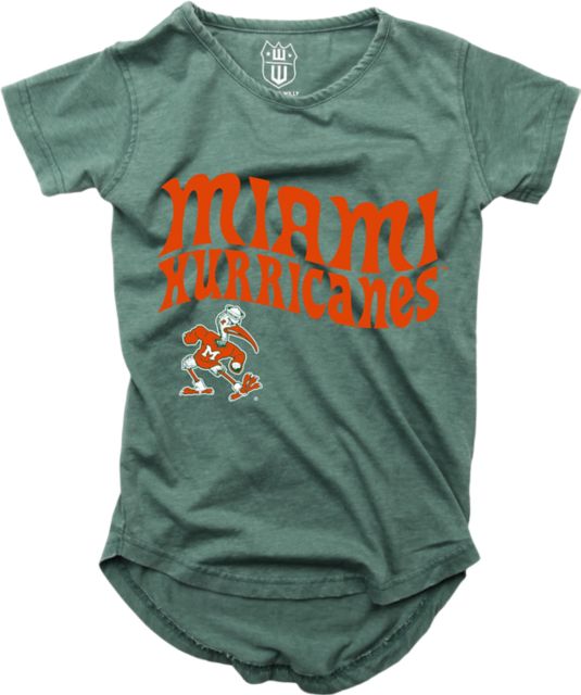 University of Miami Youth Girl's Hurricanes Short Sleeve T-Shirt