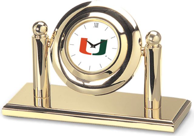 CSI Arcade Desk Clock With Colored Medallian - ONLINE ONLY
