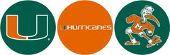 Miami Hurricanes 3-Pack Mini Button
