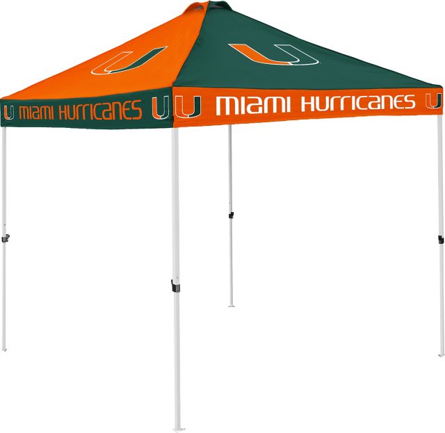 Miami Hurricanes 9' Pinwheel Tent