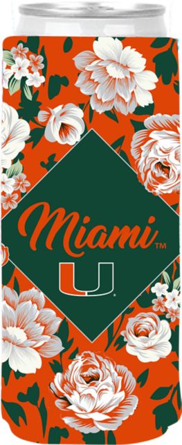 University of Miami Hurricanes Slim Can Coozie